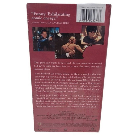 Innocent Blood (VHS, 1998) NEW SEALED - Vampire Movie - Picture 3 of 3